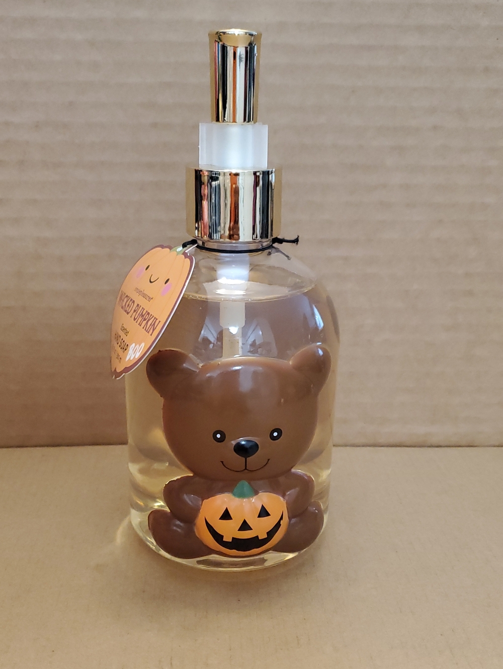 Simpleasures Brown Bear Pumpkin Hand Soap